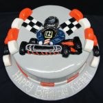 Karting birthday cake