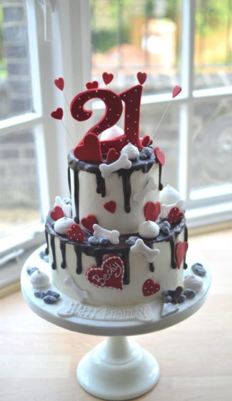 21st cake ideas female