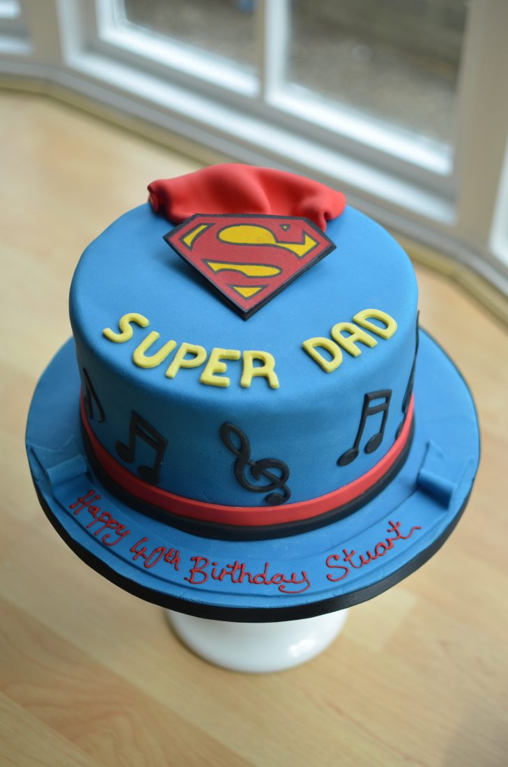 Super Dad cake