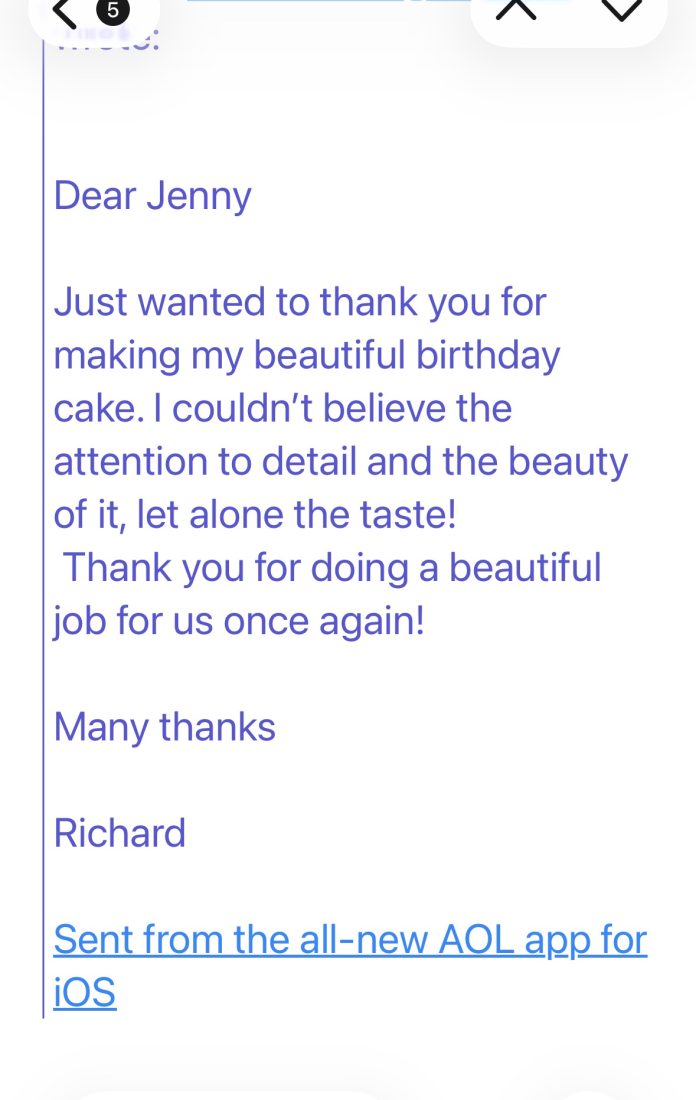 Drum cake for 50th Birthday