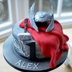 THOR superhero cake