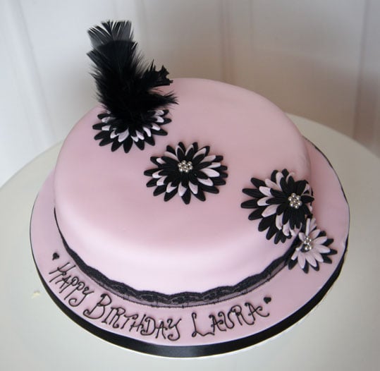 black-feather-cake