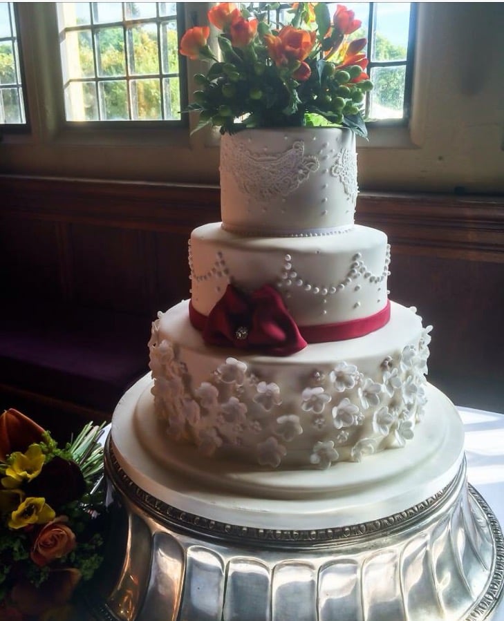 Lace & petals at Rhinefield House