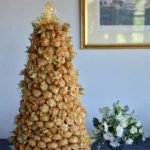 Croquembouche for a French bride at Beaulieu, The Master Builders Hotel