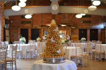 Croquembouche at Lainstone House Winchester
