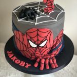 Spiderman cake