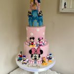 Handmade Disney castle cake