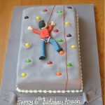 Rock climbing cake