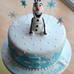 Olaf Frozen cake