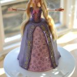 Rapunzel doll cake