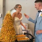 Tasting the Croquembouche at Hayling Island September 2025